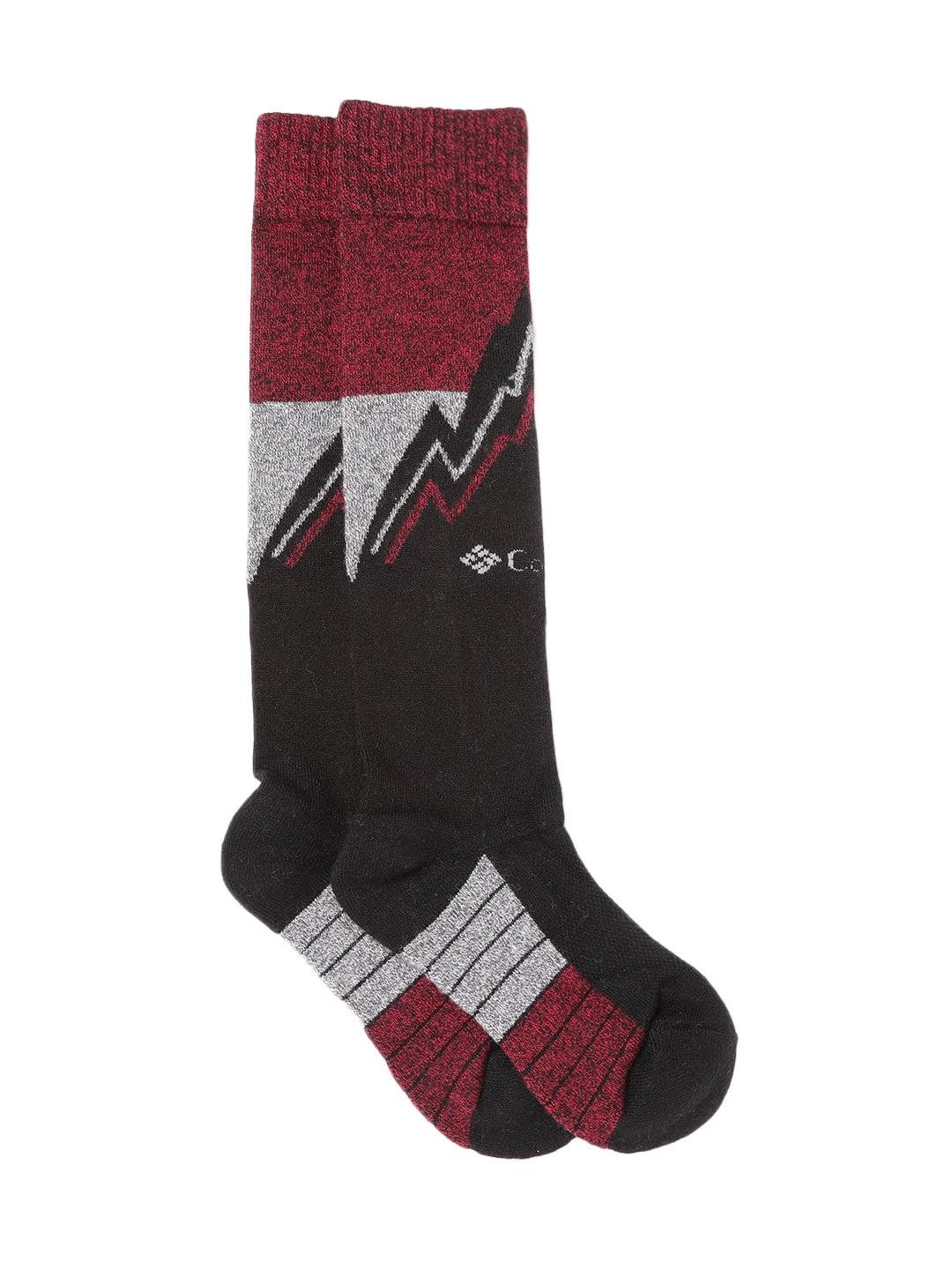 Columbia Unisex Black SOCKS UX 1P SKI OTC/MEDIUM 1P (1 Pair) (Non Returnable) - Image 2