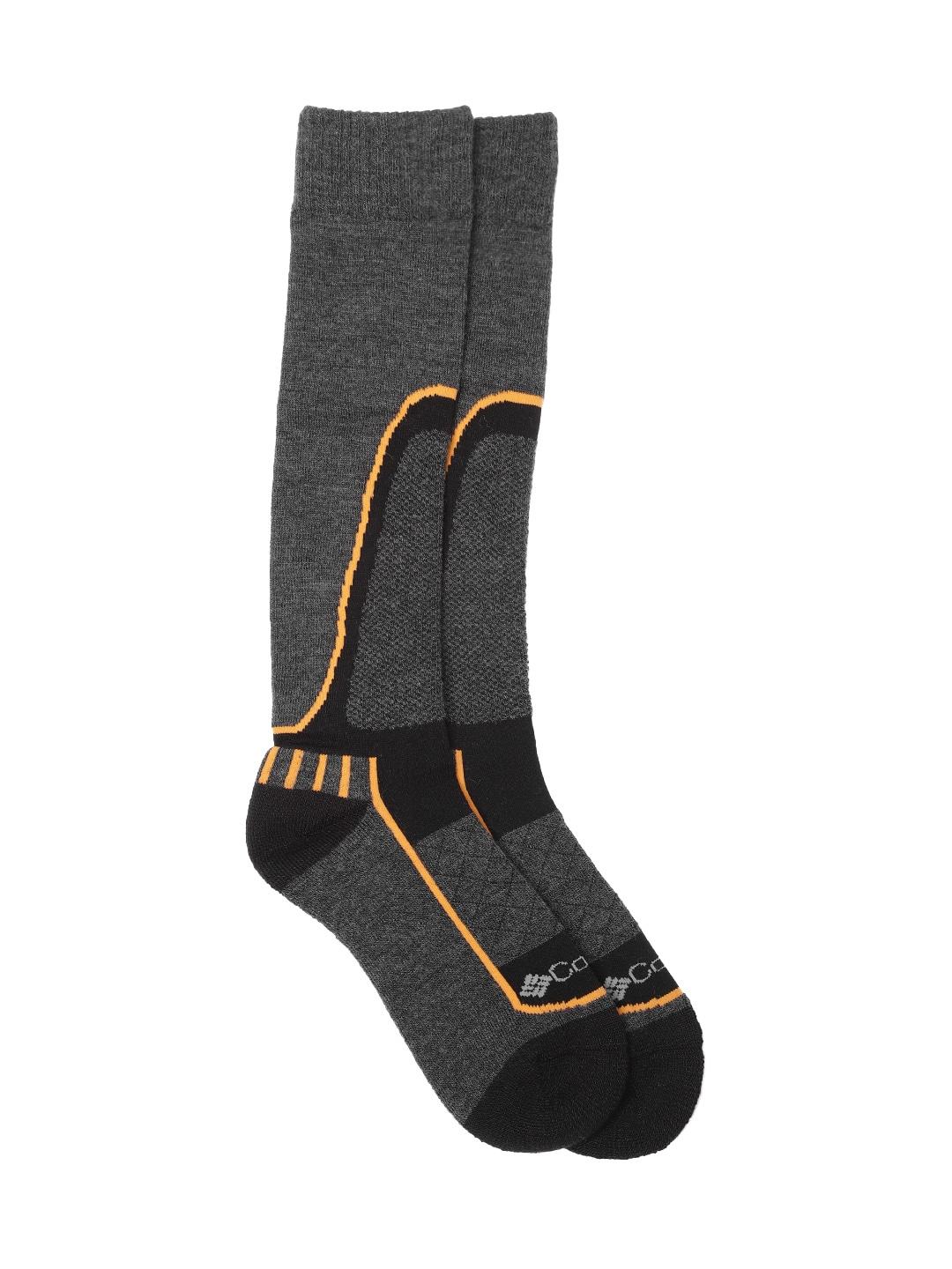 Columbia Unisex Black SOCKS UX 1P SKI OTC/SML 1 PAIR (1 Pair) (Non Returnable)