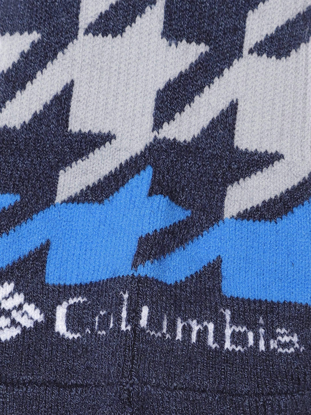 Columbia Unisex Blue SOCKS UX 1P SNWBRD/MED-HNDSTH (1 Pair) (Non Returnable) - Image 3