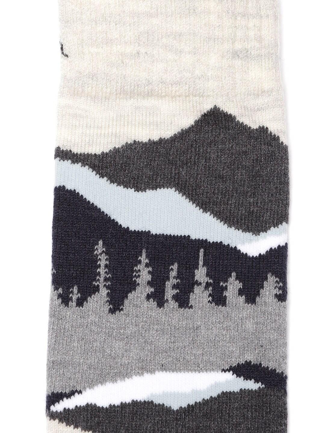 Columbia Unisex White SOCKS UX 1PR OMNI SKI-MTN-LRG (1 Pair) (Non Returnable) - Image 3