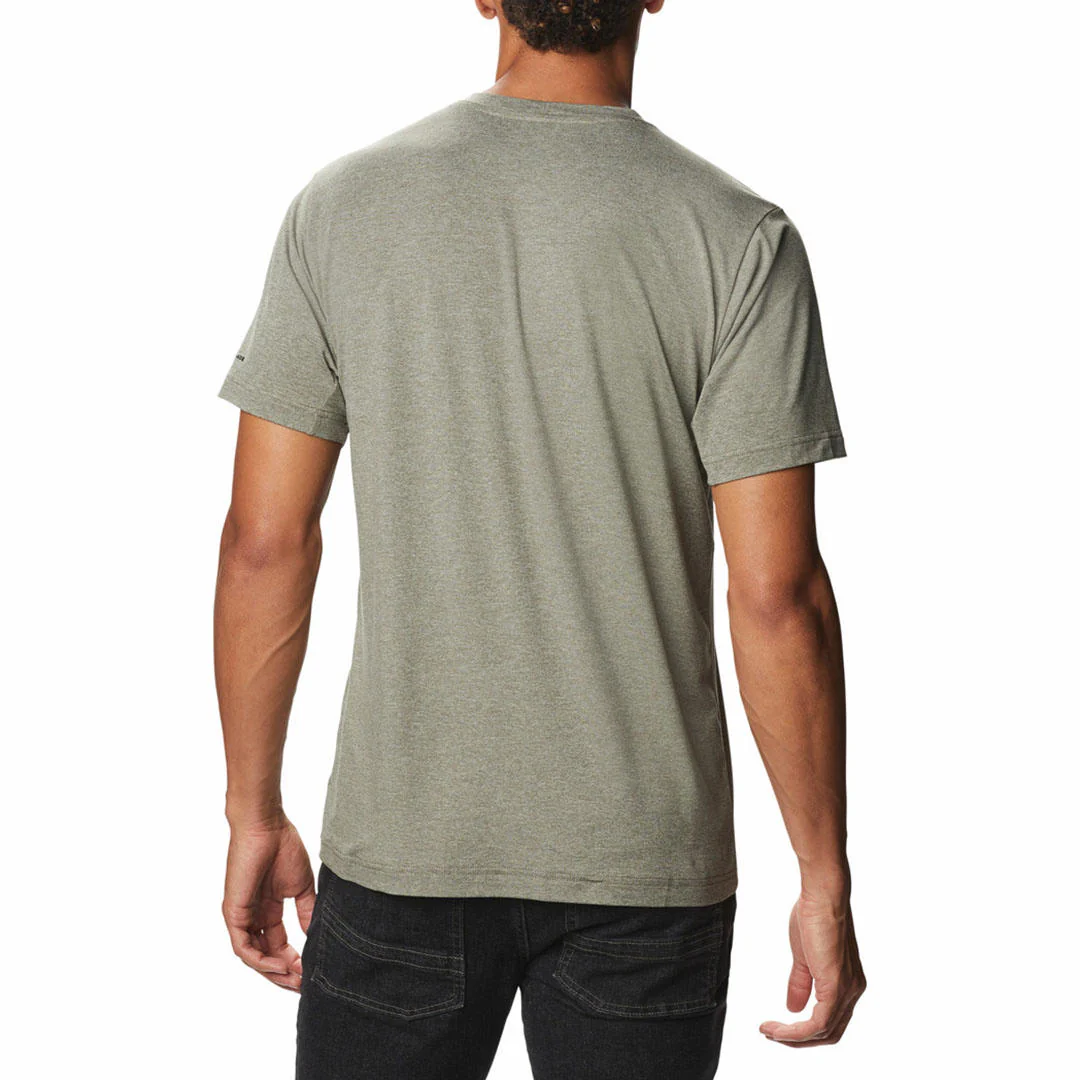 Columbia Men Green Tech Trail Crew Neck (Sun Protection) - Image 2