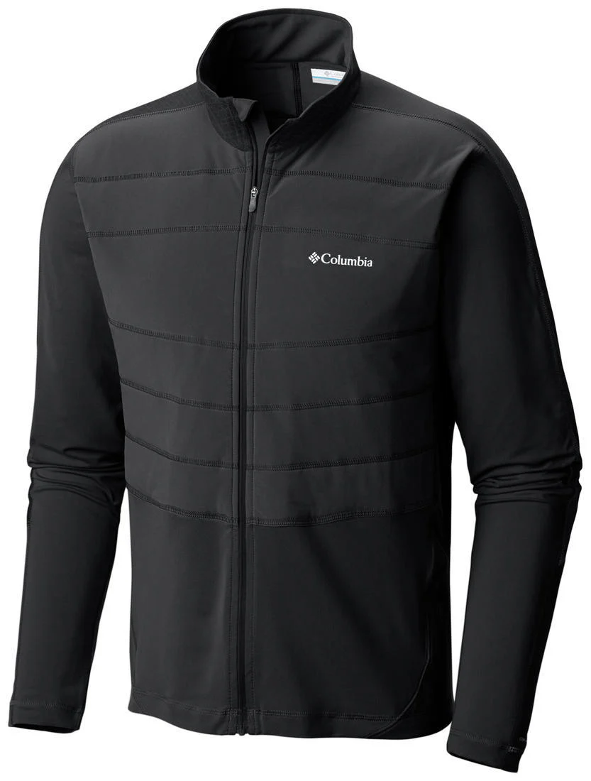 Columbia Men Black Trail Flash Hybrid Jacket