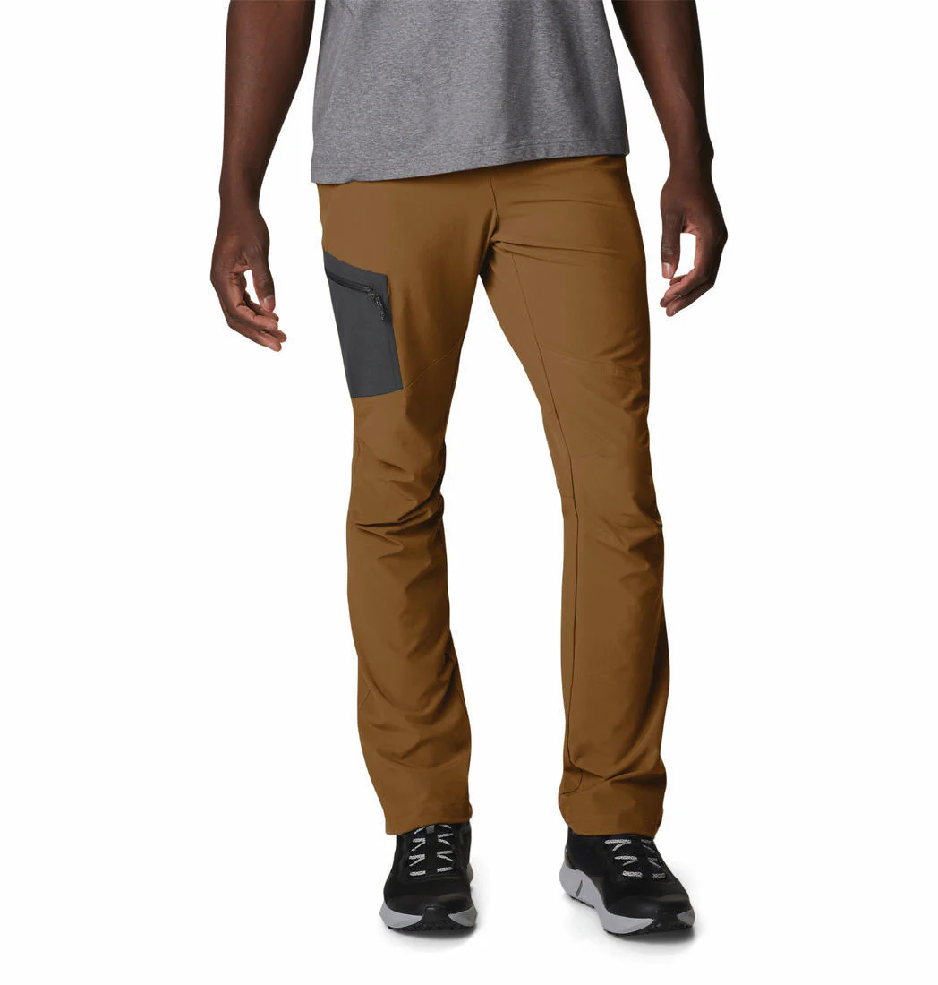 Columbia Men Brown Triple Canyon Pant (Sun Protection)