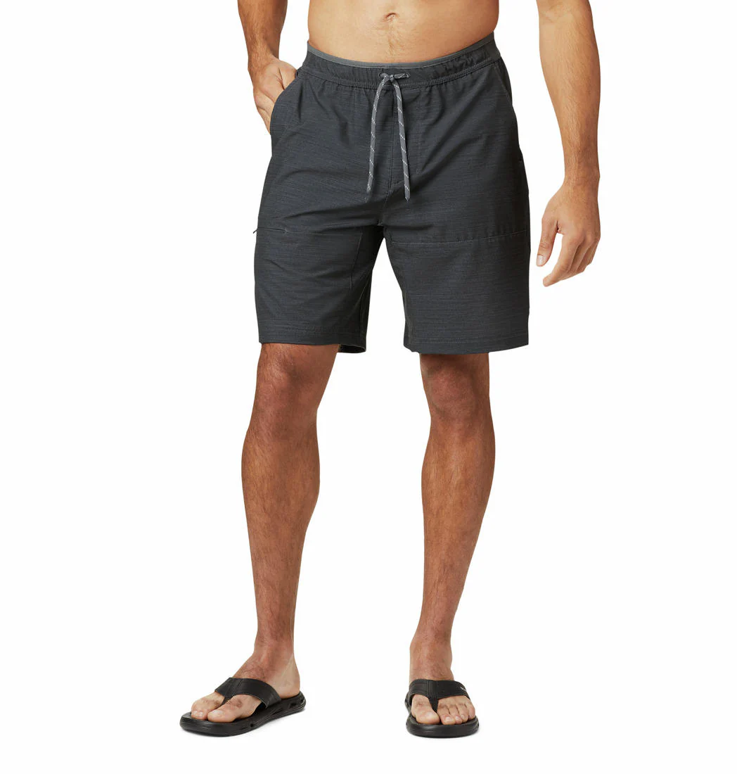 Columbia Men Black Twisted Creek Short (Sun Protection)