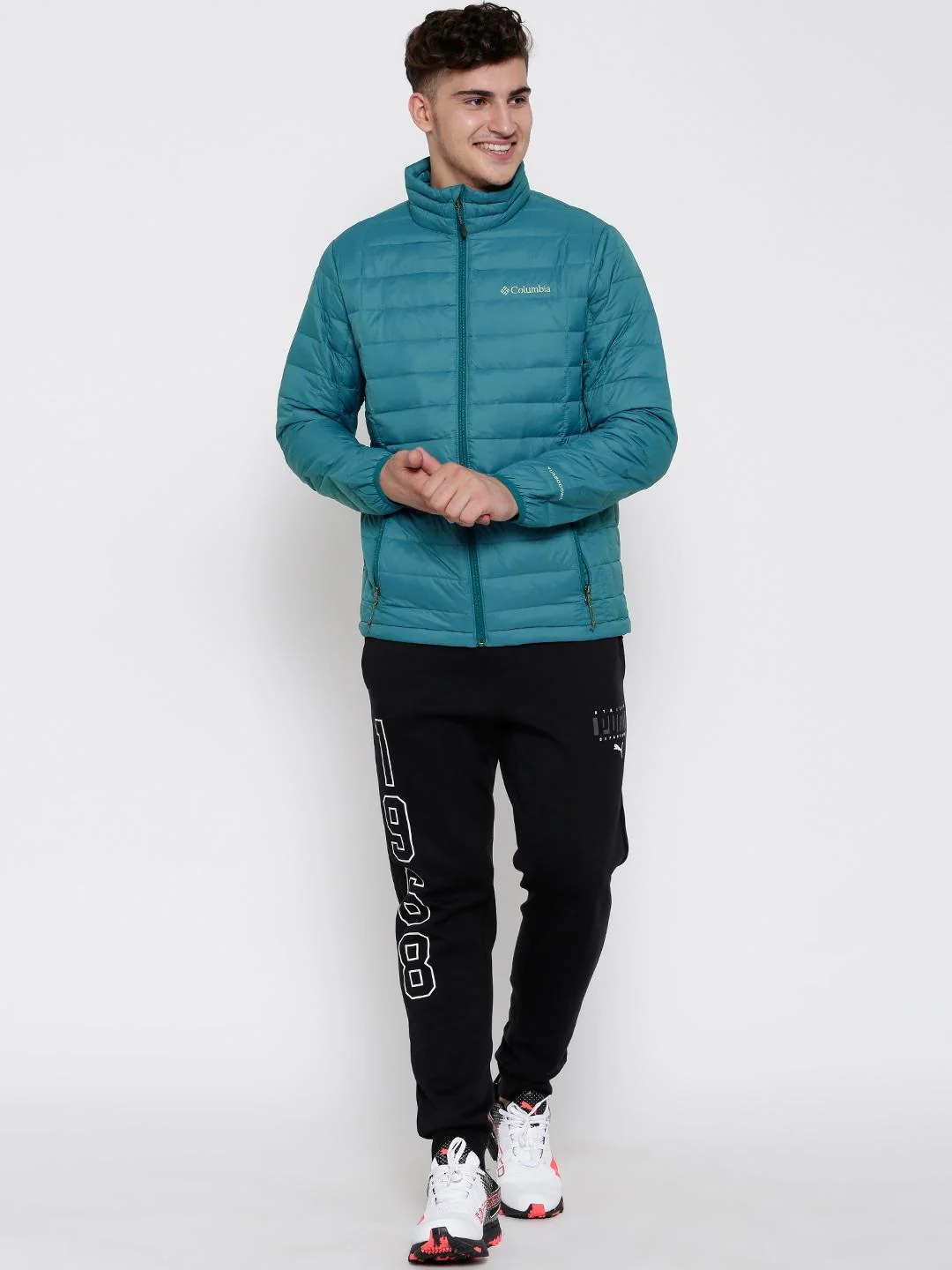 Columbia Men Green Voodoo Falls 590 TurboDown Jacket - Image 4
