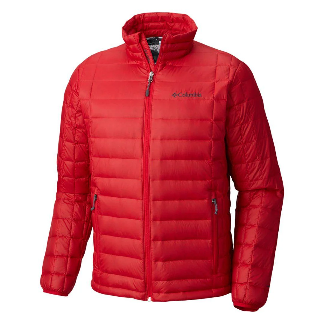 Columbia Men Red Voodoo Falls 590 TurboDown Jacket