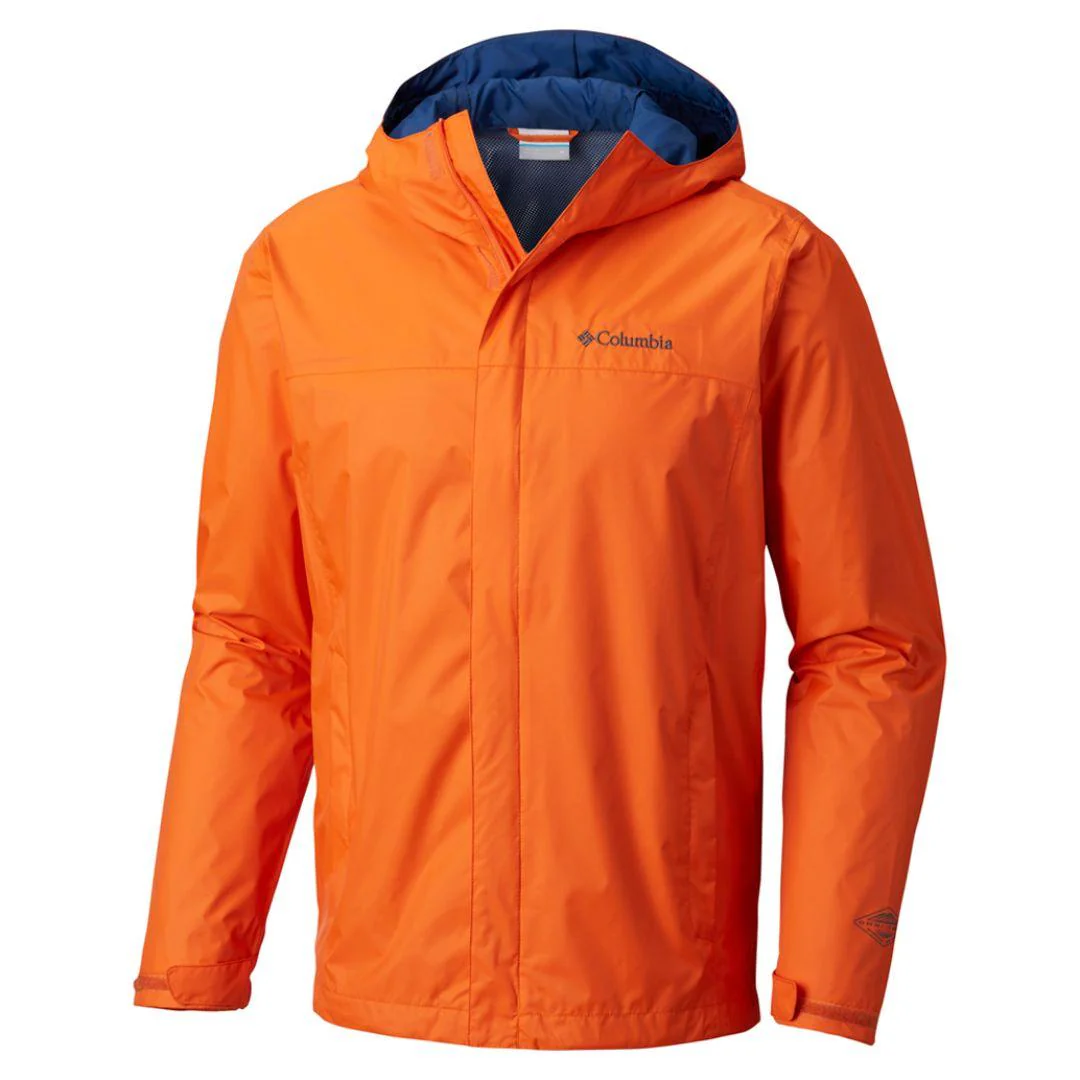 Columbia Men Orange Watertight II Jacket Waterproof